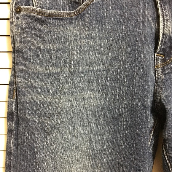 Like New Express Rocco 32x32 Blue Slim Fit Skinny Leg Jeans - Picture 3 of 7